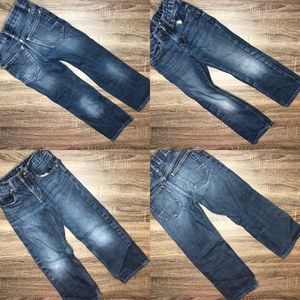 2 pair Gap boys Slim Straight & Straight fit jeans